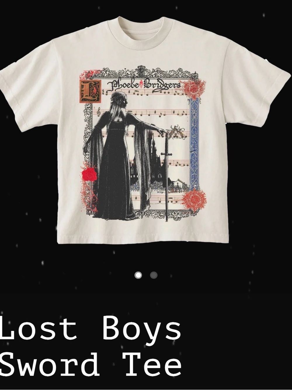 Phoebe Bridgets Lost Boys Sword Tee